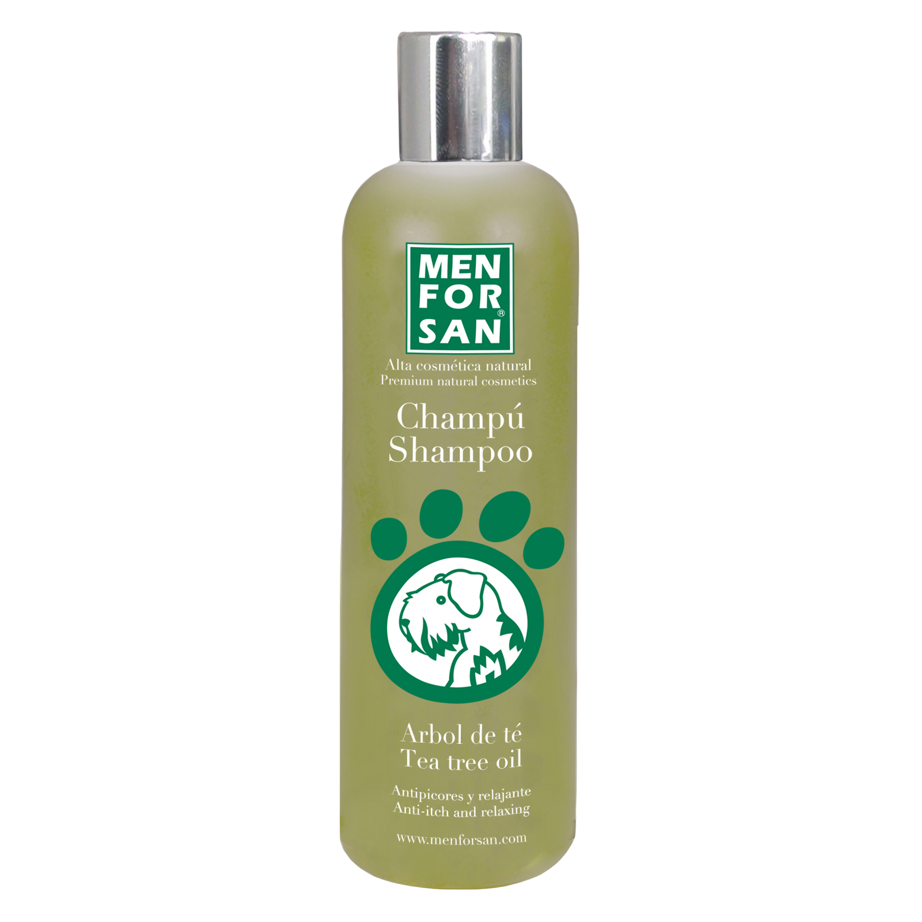 MENFORSAN Přírodní šampon proti svědění s Tea Tree olejem pro psy 300 ml