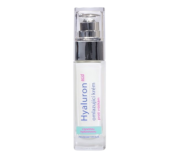 Fotografie VivaPharm Omlazující krém s kyselinou hyaluronovou 30 ml