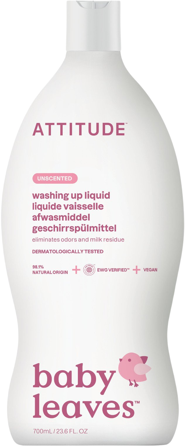 Attitude Prostředek na mytí nádobí bez vůně 700 ml