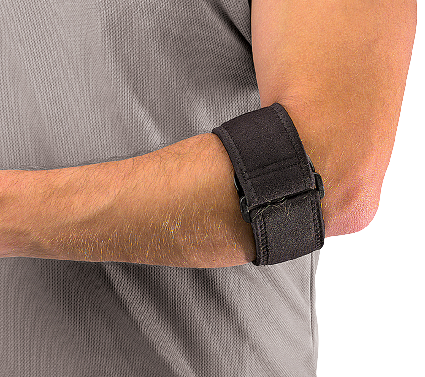 MUELLER Tennis Elbow Support w/Gel Pad, pásek na tenisový loket s gelovým polštářkem