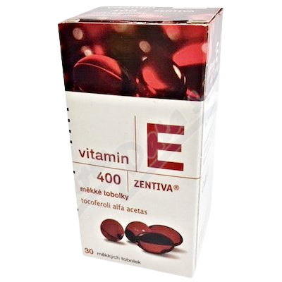 ZENTIVA Vitamin E 400, 30 měkkých tobolek