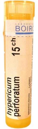 Fotografie Boiron Hypericum Perforatum 15CH granule 4 g