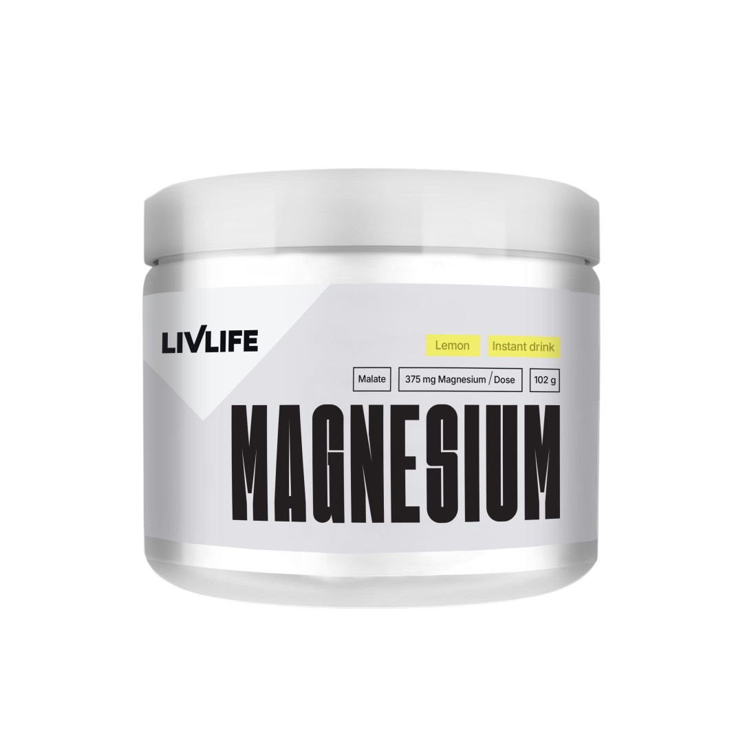 LIVLIFE Magnesium malate 15% drink citron 102 g