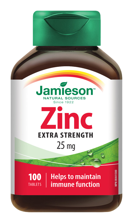 JAMIESON Zinek 25 mg 100 tablet