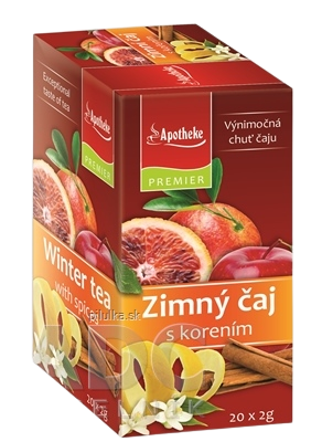 APOTHEKE Premier selection Zimní čaj s kořením 20 x 2 g