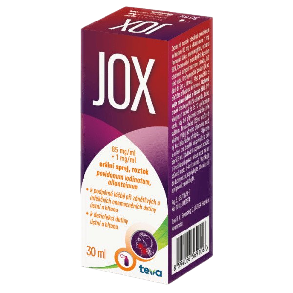 JOX orální roztok 85mg/ml+1mg/ml 30 ml