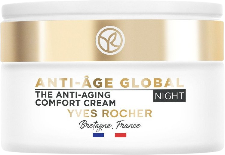 YVES ROCHER Noční regenerační péče Anti-Age Global 50 ml
