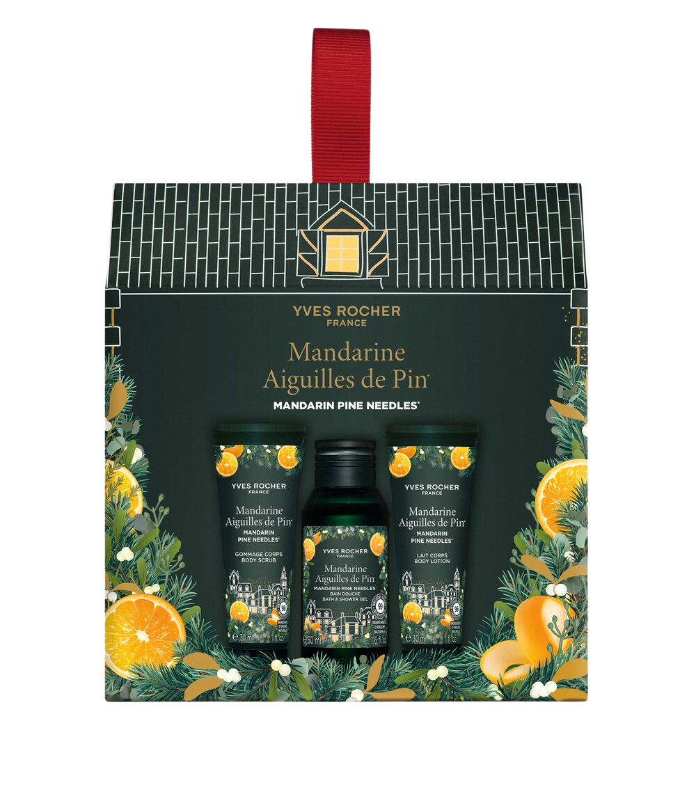 YVES ROCHER Darčeková sada mandarínka a ihličie 3 kusy
