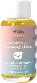 VENIRA dětský olej na masáž bříška 50 ml