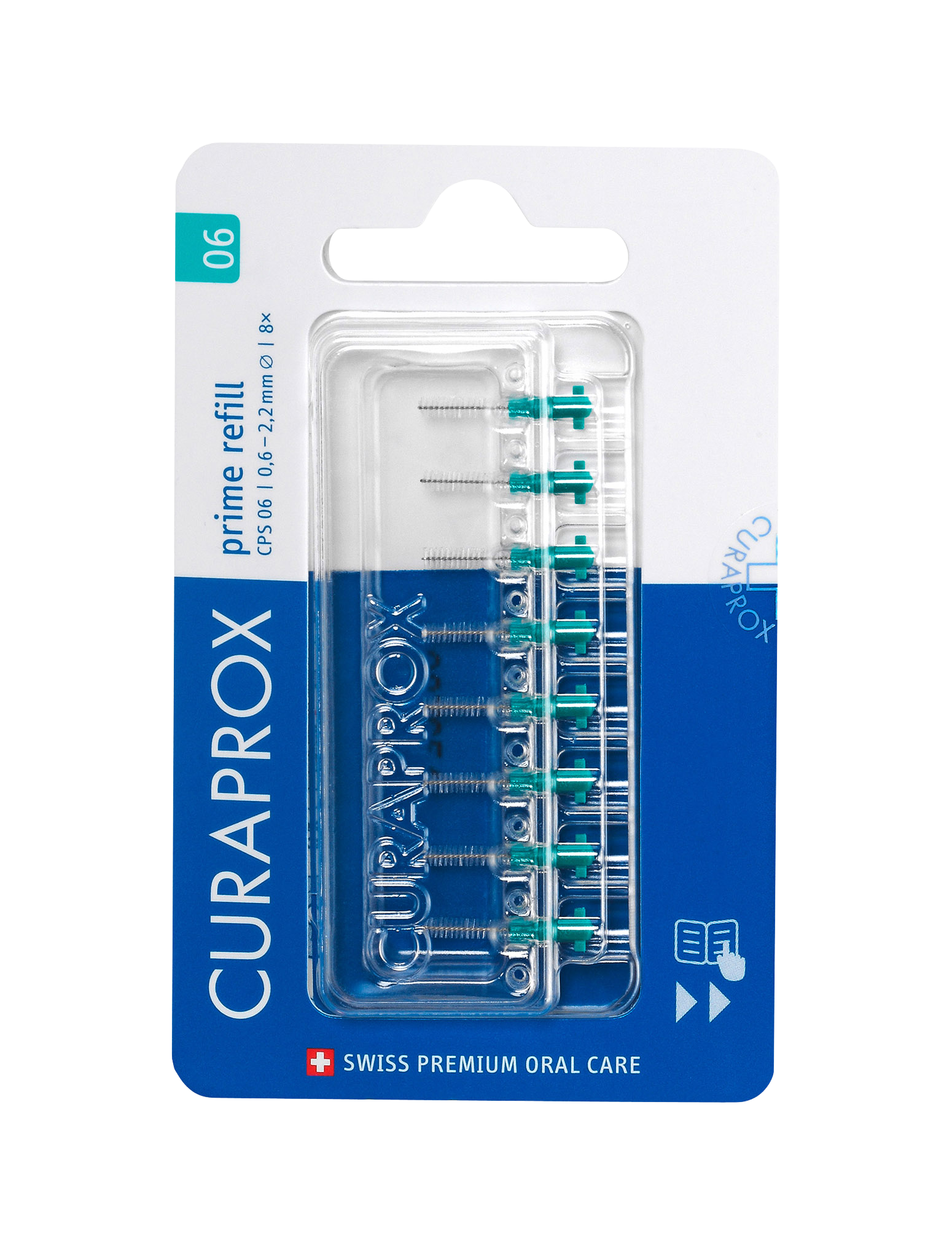 Curaprox CPS 06 Prime blister refill 8 ks
