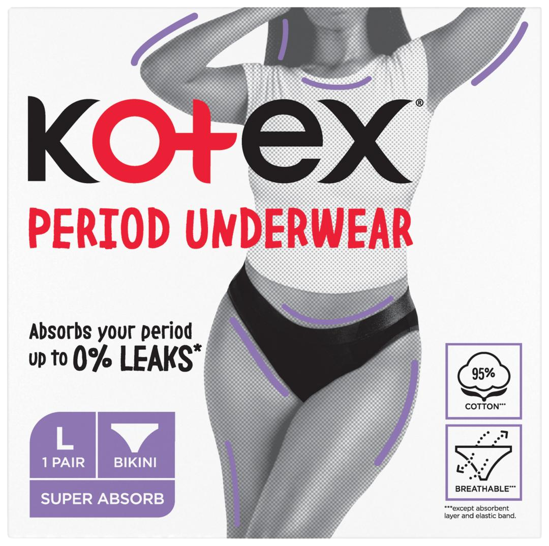 KOTEX® Period Underwear L