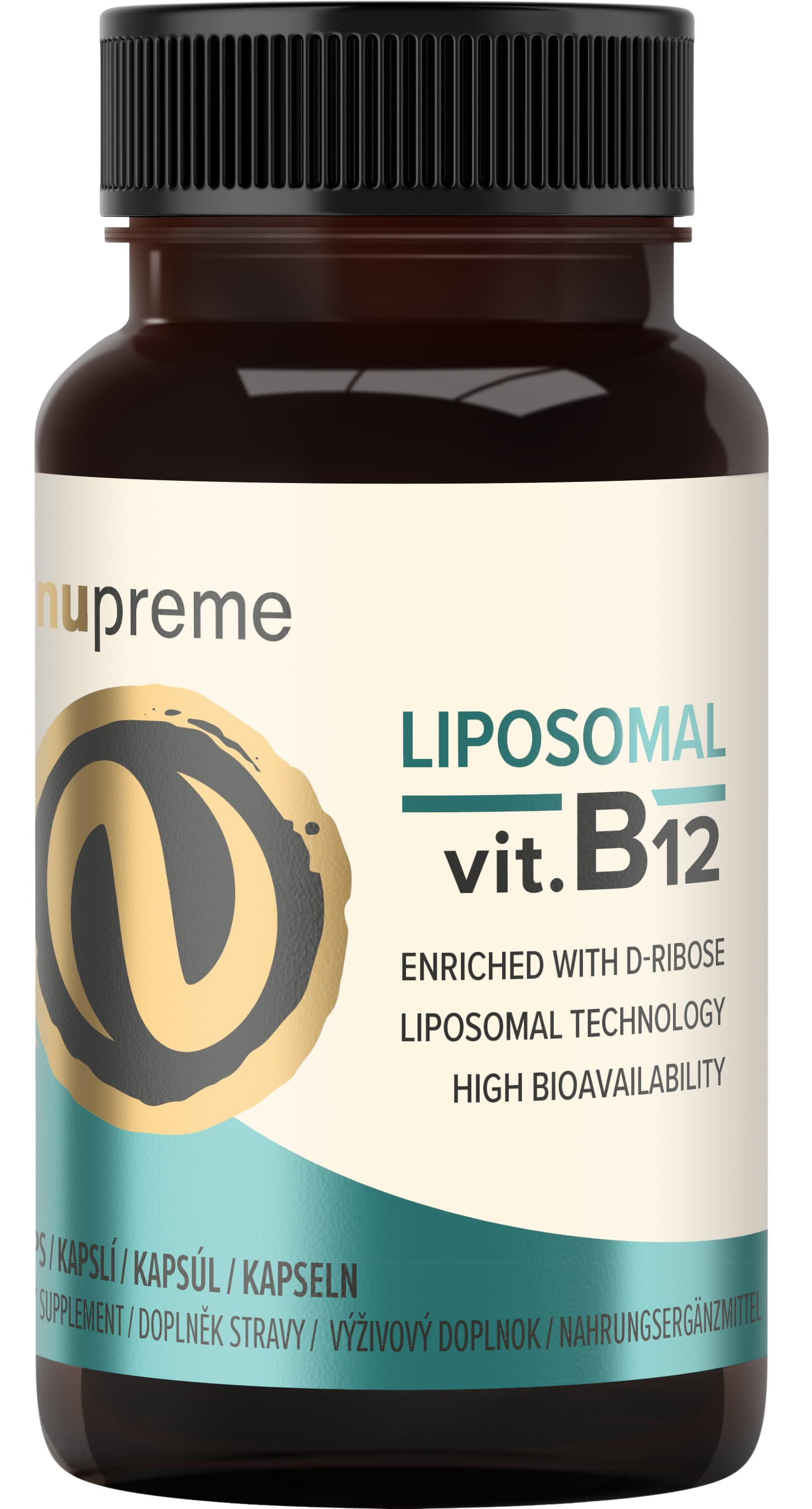 NUPREME Liposomal Vit. B12 30 kapslí