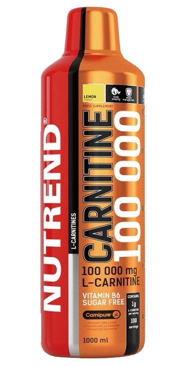 NUTREND Carnitine 100 000 Pomeranč 1000 ml