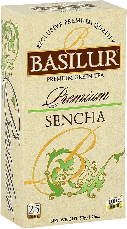 BASILUR Premium Sencha nepřebal 25 x 2 g