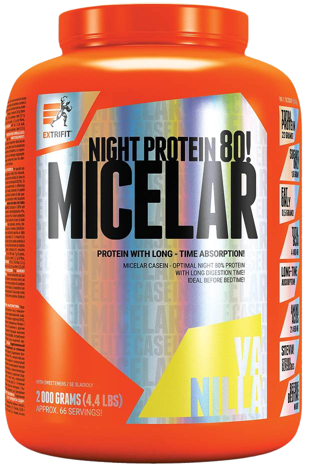 EXTRIFIT Micelar Casein Vanilka 2000 g
