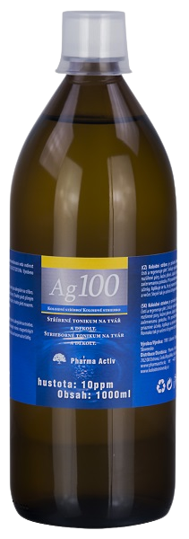Pharma Activ Koloidní stříbro Ag100 10ppm 1000 ml