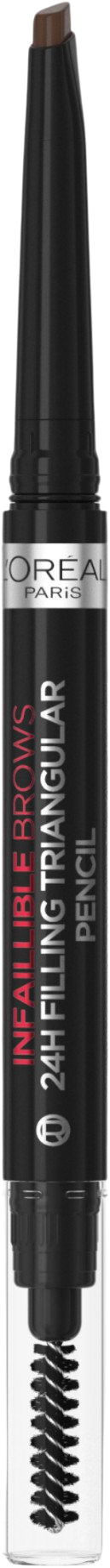 L'ORÉAL PARIS Infaillible Brows 24H Filling Triangular Pencil 03 Brunette tužka na obočí