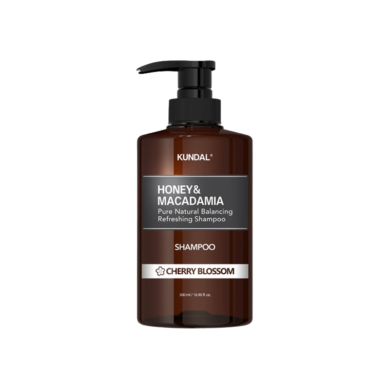 KUNDAL Honey&Macadamia Nature Shampoo - přírodní hydratační šampon s vůní Třešně 500 ml