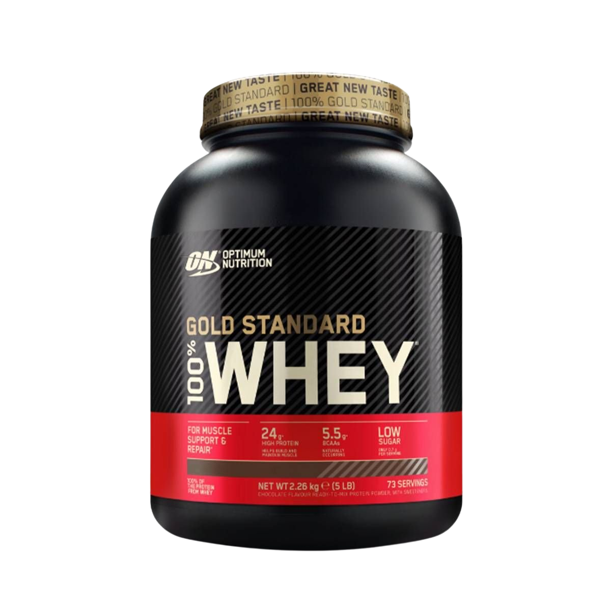 OPTIMUM NUTRITION 100% Whey Gold Standard, karamelový fondán 2270 g