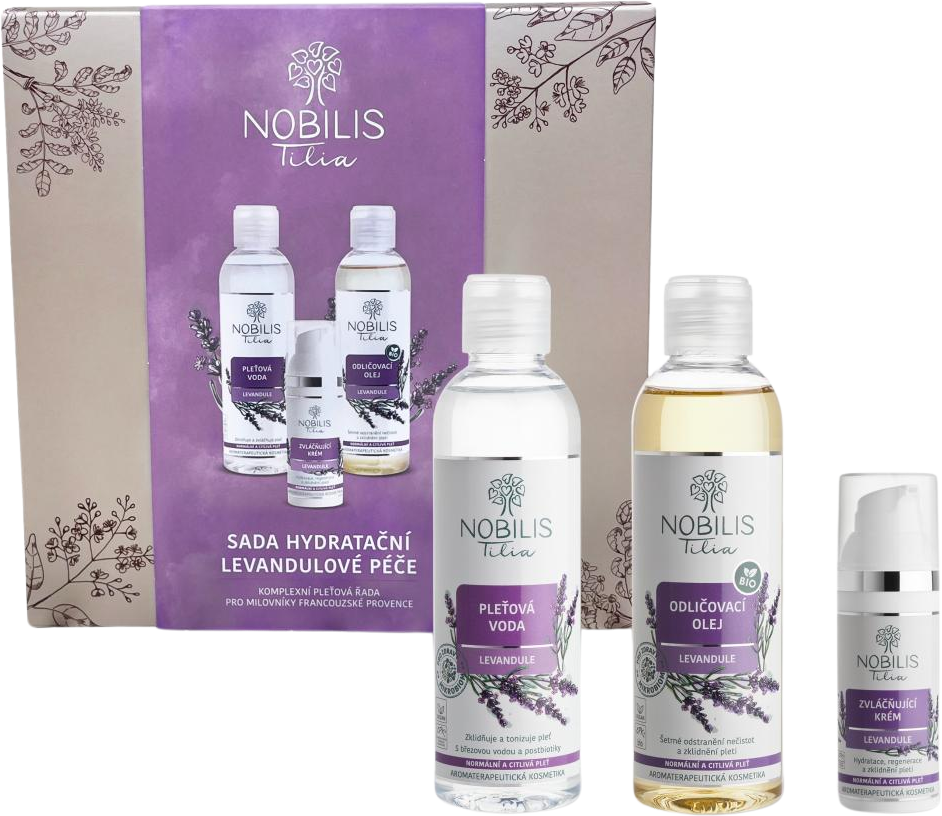 NOBILIS TILIA Sada hydratační levandulové péče