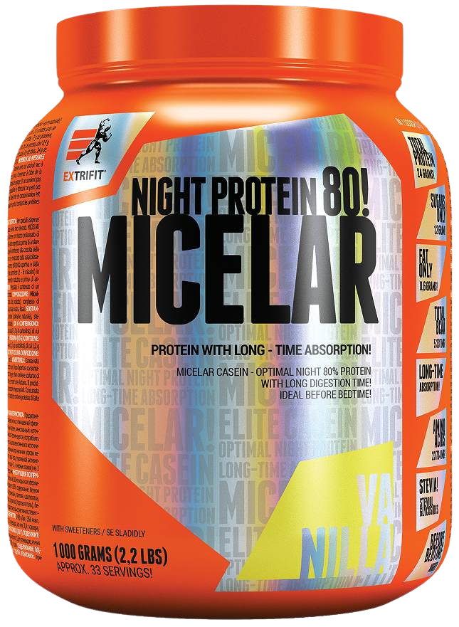 EXTRIFIT Micelar Casein Vanilka 1000 g