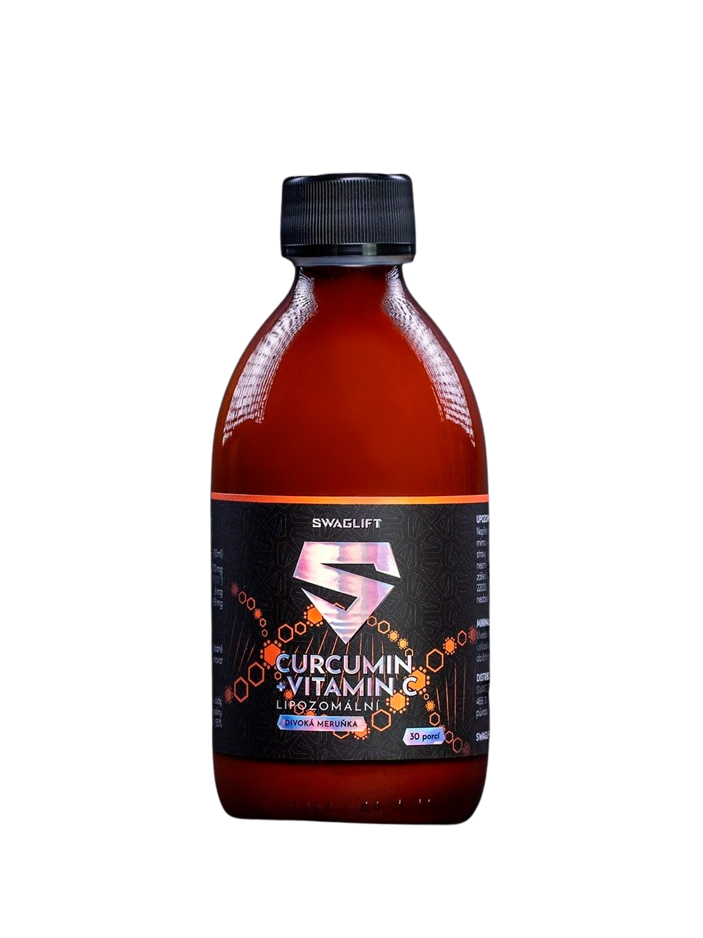 SWAGLIFT Lipozomální Curcumin + Vitamin C 300 ml