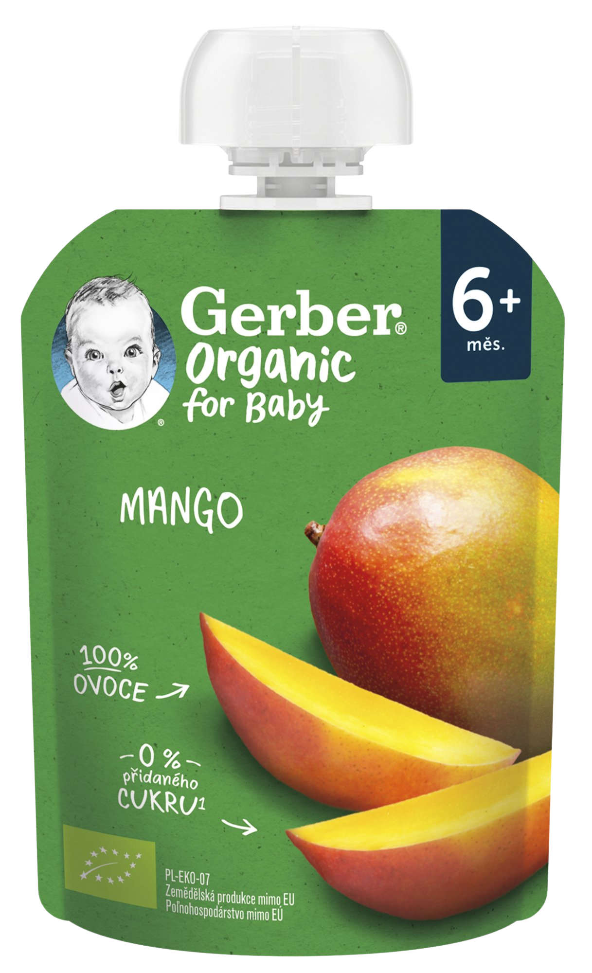 GERBER Organic kapsička mango 90 g
