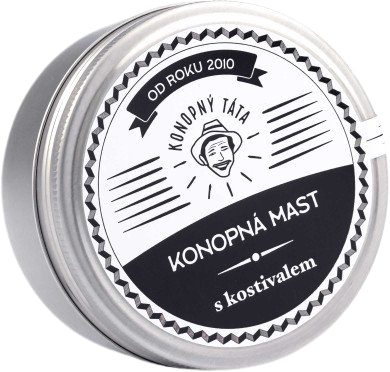 KONOPNÝ TÁTA Konopná mast s kostivalem 200 ml