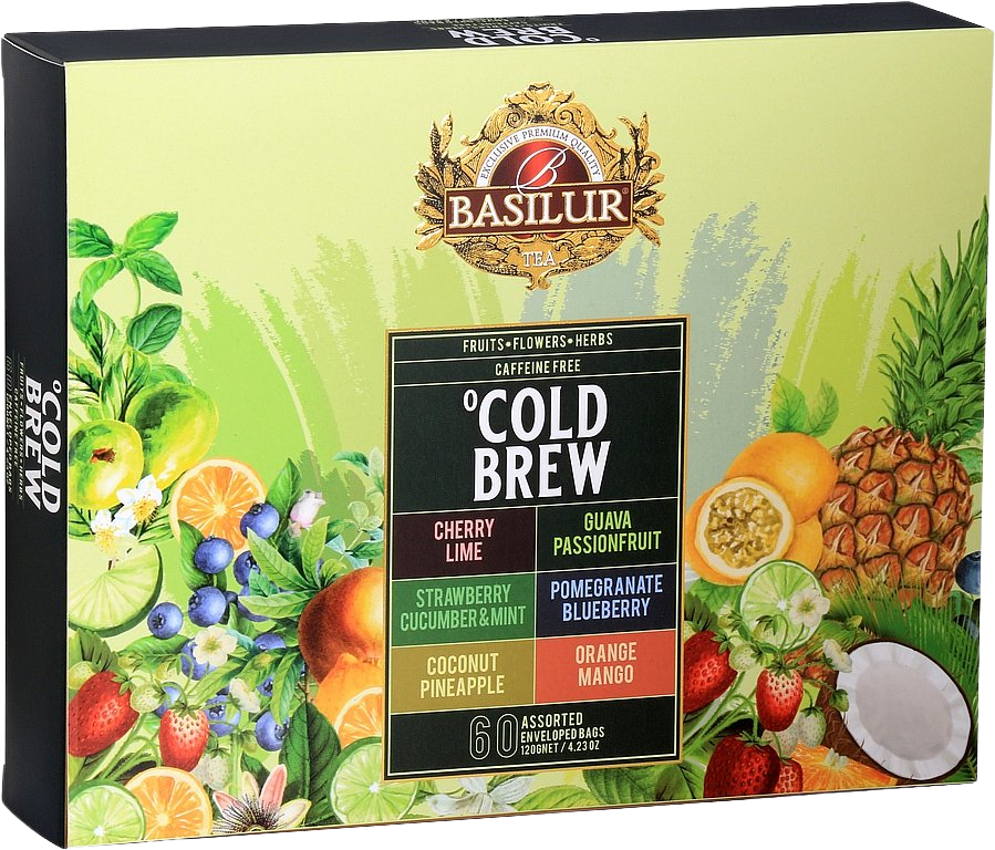 BASILUR Cold Brew Assorted 60 x 2 g