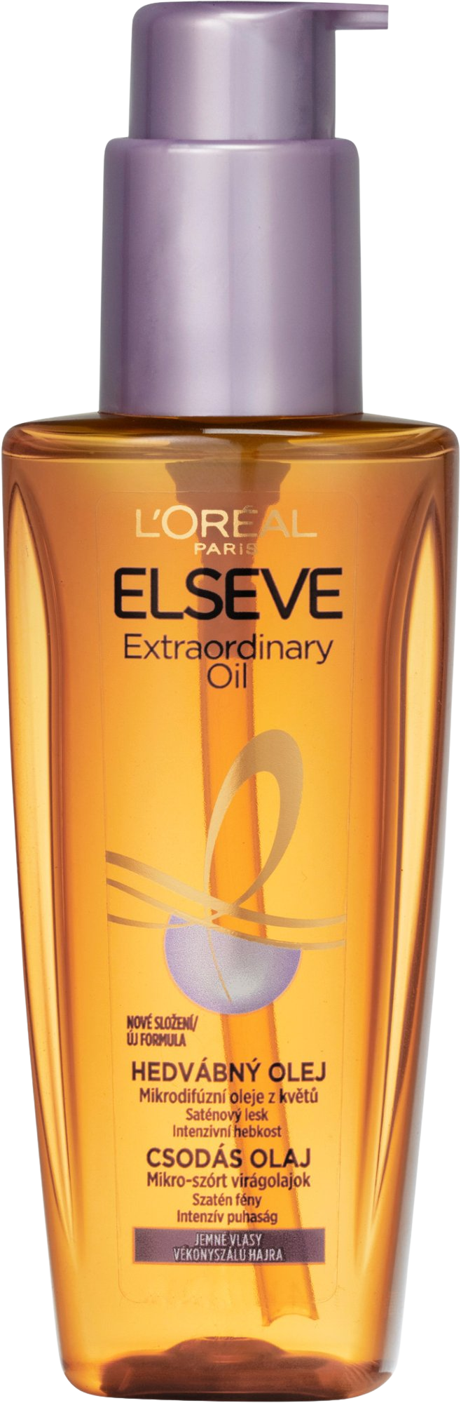 L'Oréal Paris Elseve Elseve Extraordinary Oil hedvábný olej pro suché vlasy, 100 ml