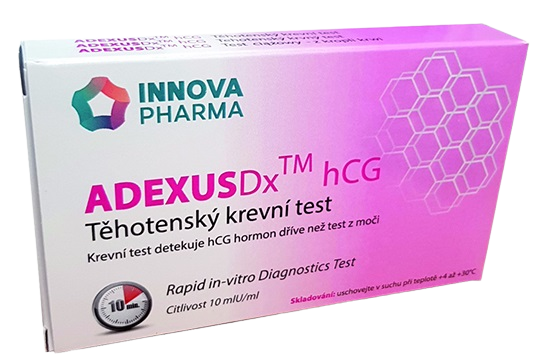 INNOVA PHARMA ADEXUSDx Těhotenský test hCG-krevní test