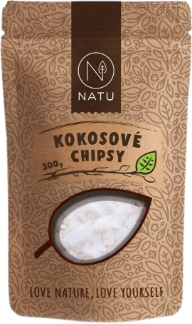 Natu Kokos chipsy 300 g