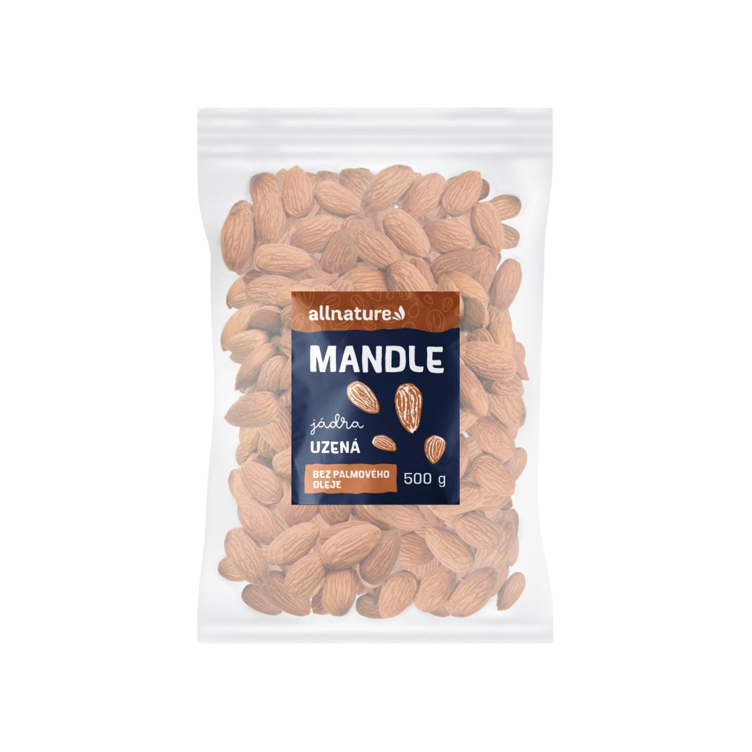 ALLNATURE Mandle uzené 500 g
