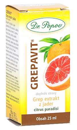 DR.POPOV Grep extrakt z jader (Grepavit) 25 ml