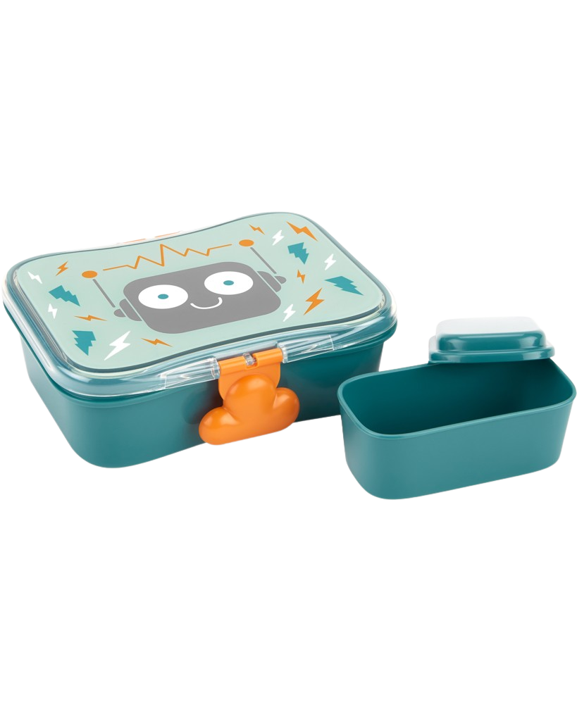 SKIP HOP Spark Style Krabička na svačinu Robot 3r+ 700 ml
