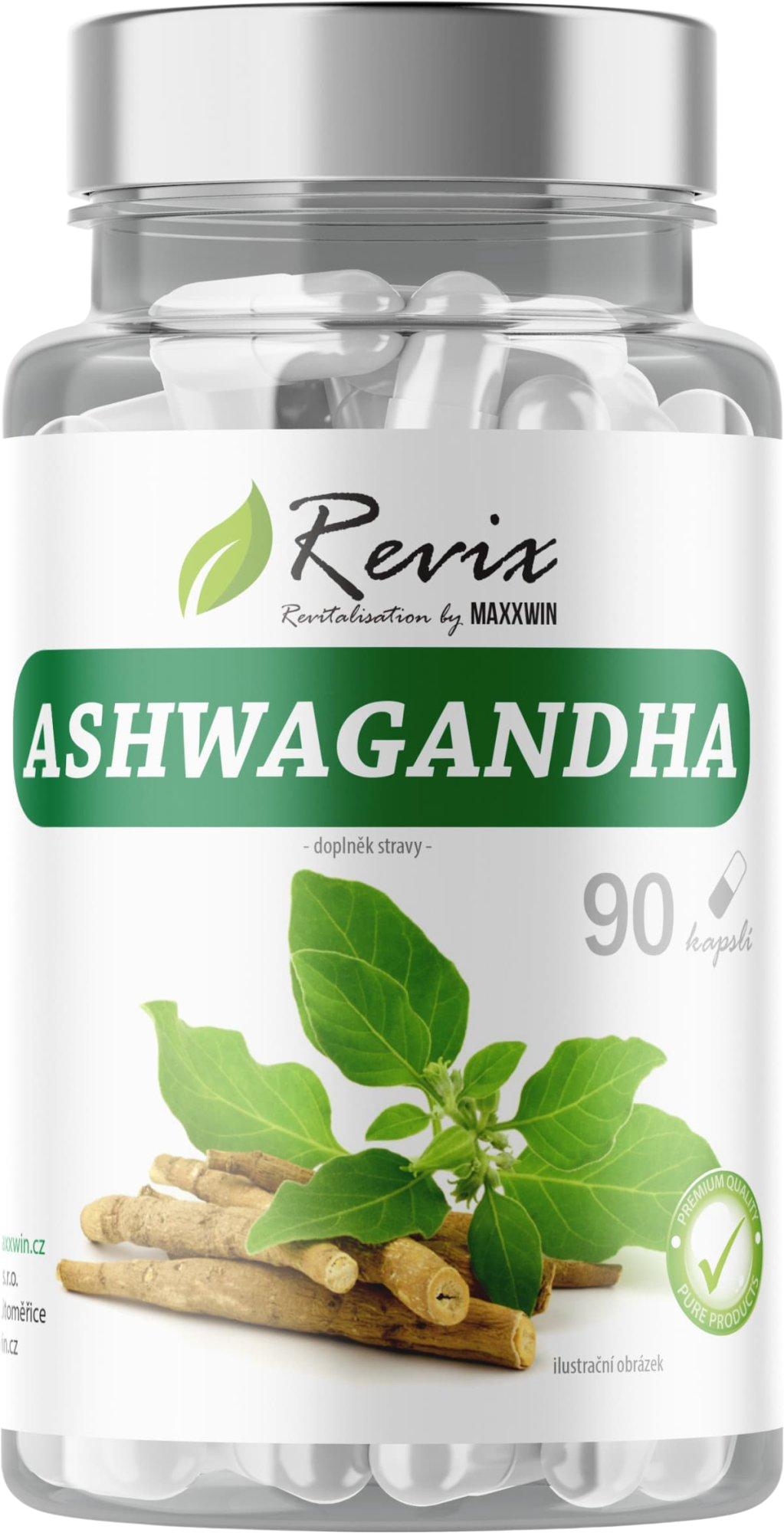 REVIX Ashwagandha 90 kapslí