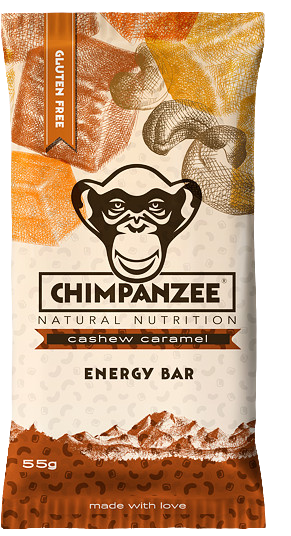 CHIMPANZEE Energy bar Cashew Caramel 55 g