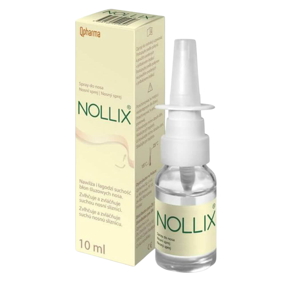 Nollix sprej na suchú sliznicu nosa 10 ml