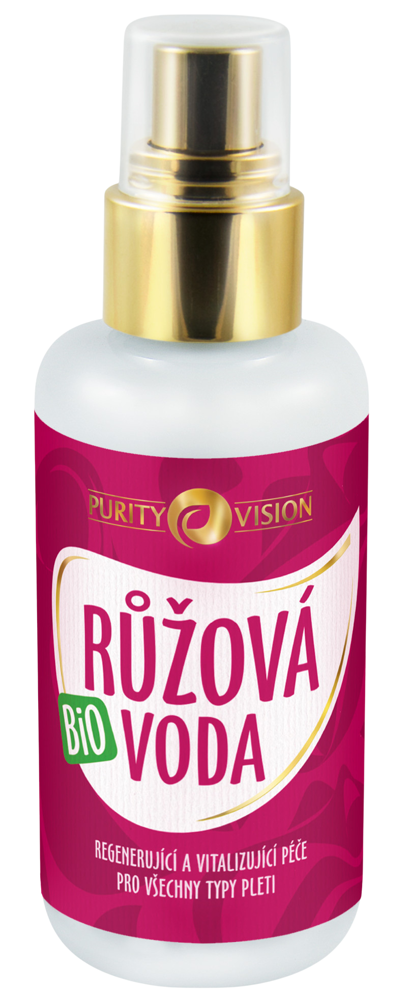 Purity Vision Růžová voda BIO 100 ml