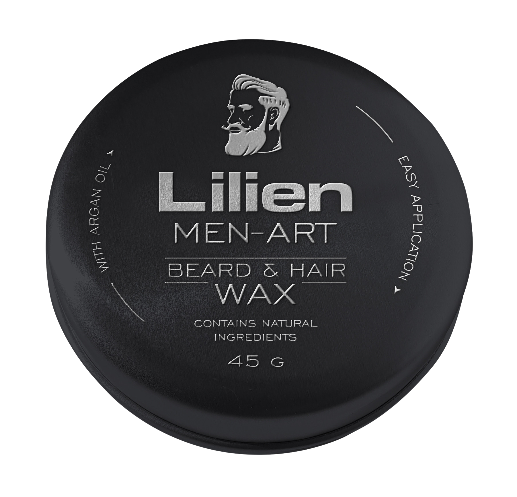 LILIEN Men Art beard&hair wax Black 45 g