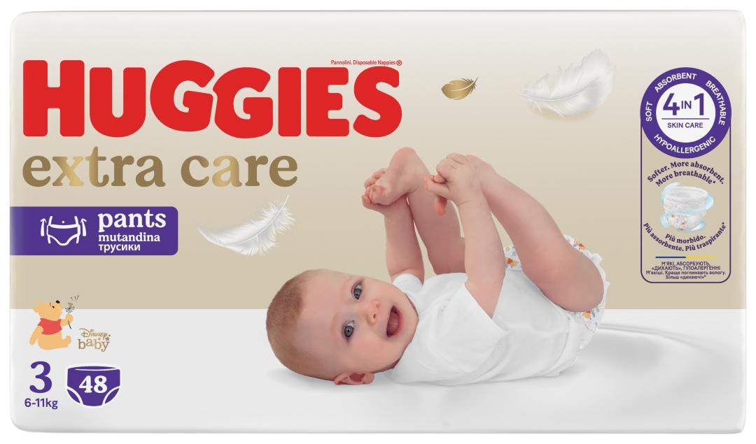 HUGGIES® Huggies Extra care pants - 3 48 ks