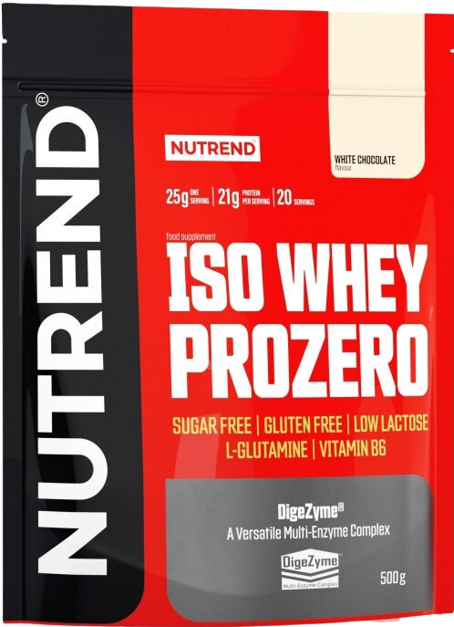NUTREND ISO Whey prozero bílá čokoláda 500 g