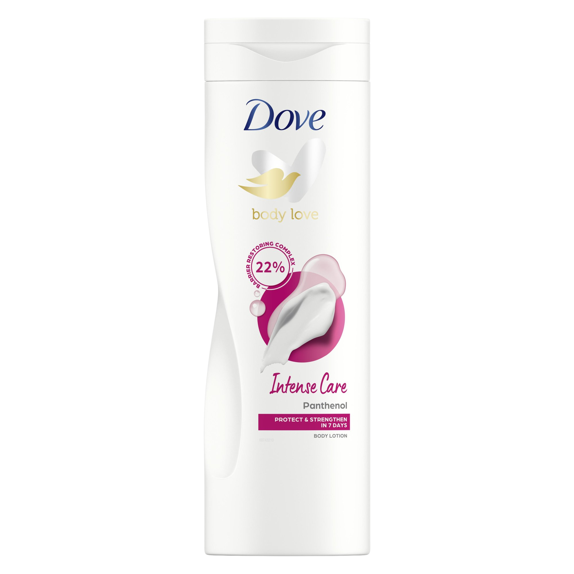 DOVE Intense care tělové mléko pro velmi suchou pokožku 400 ml