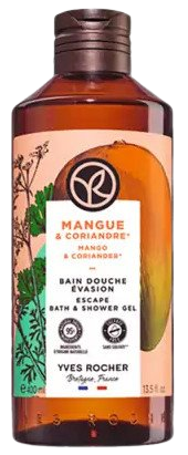 YVES ROCHER Sprchový gel Mango & koriandr 400 ml