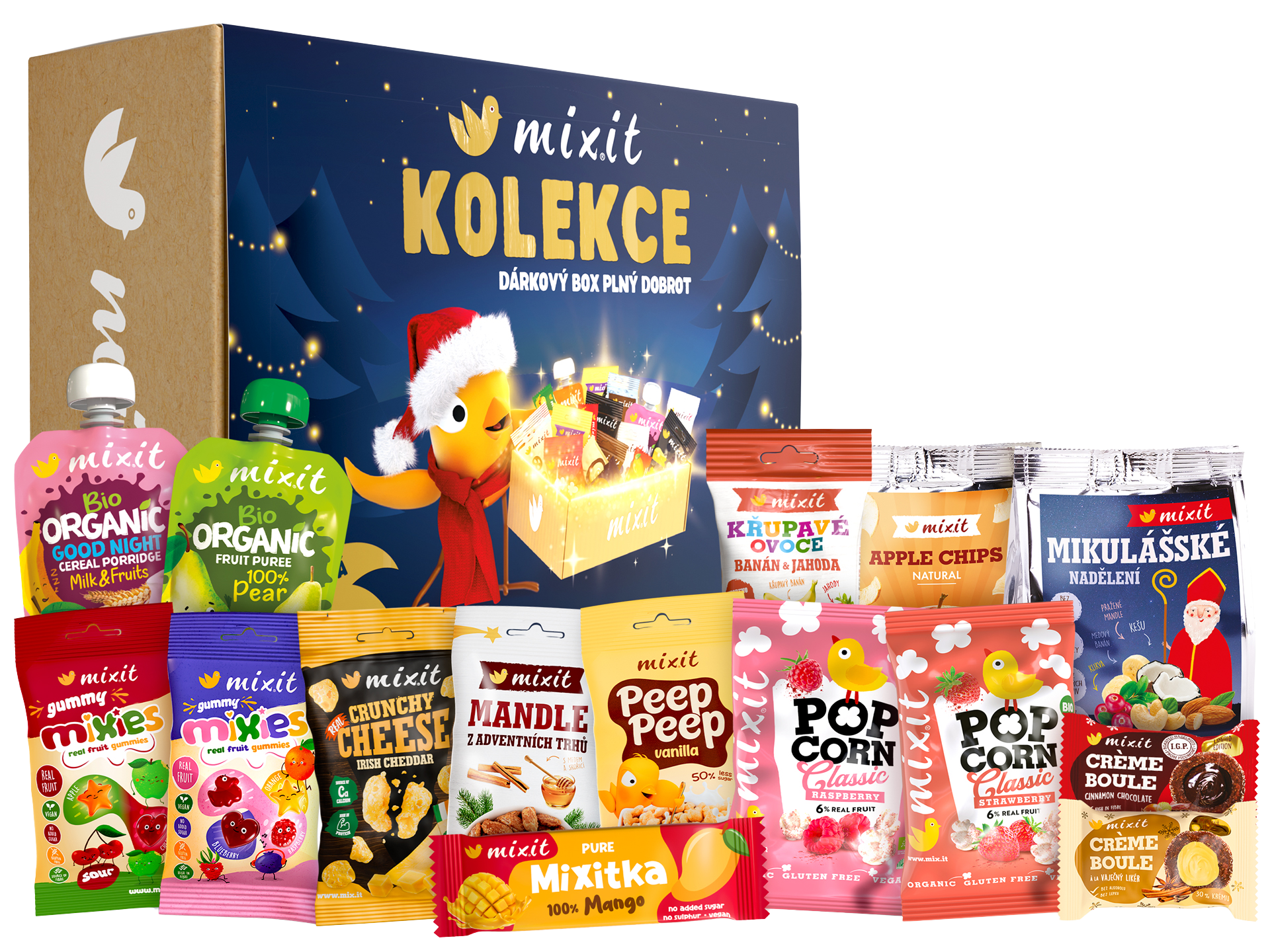 MIXIT kolekce - Dárkový box plný dobrot 619 g