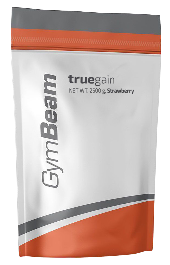 GYMBEAM Gainer True Gain jahoda 2500 g
