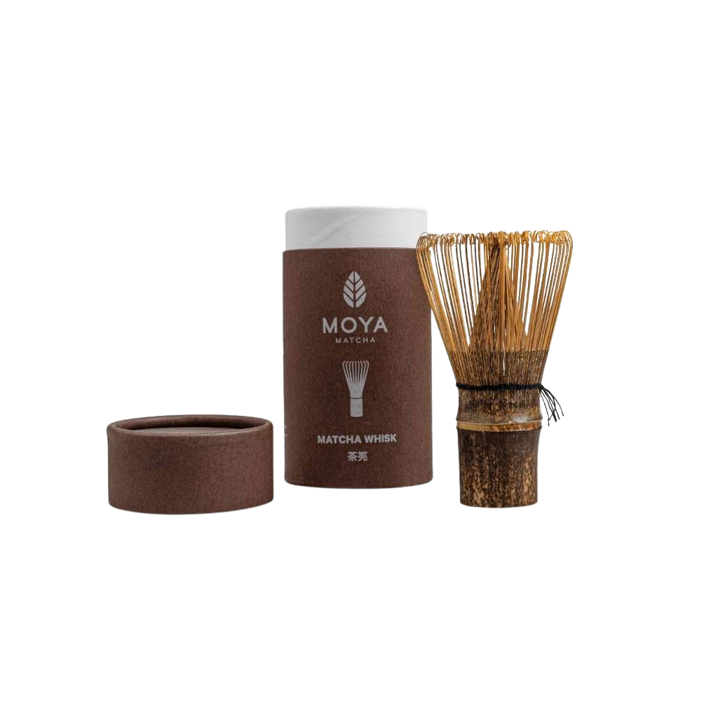 MOYA Chasen - tmavá bambusová metlička na matcha