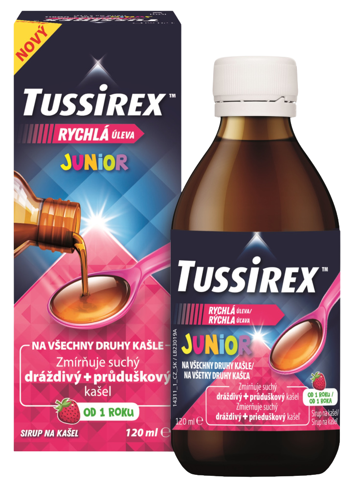 Tussirex Junior sirup 120 ml