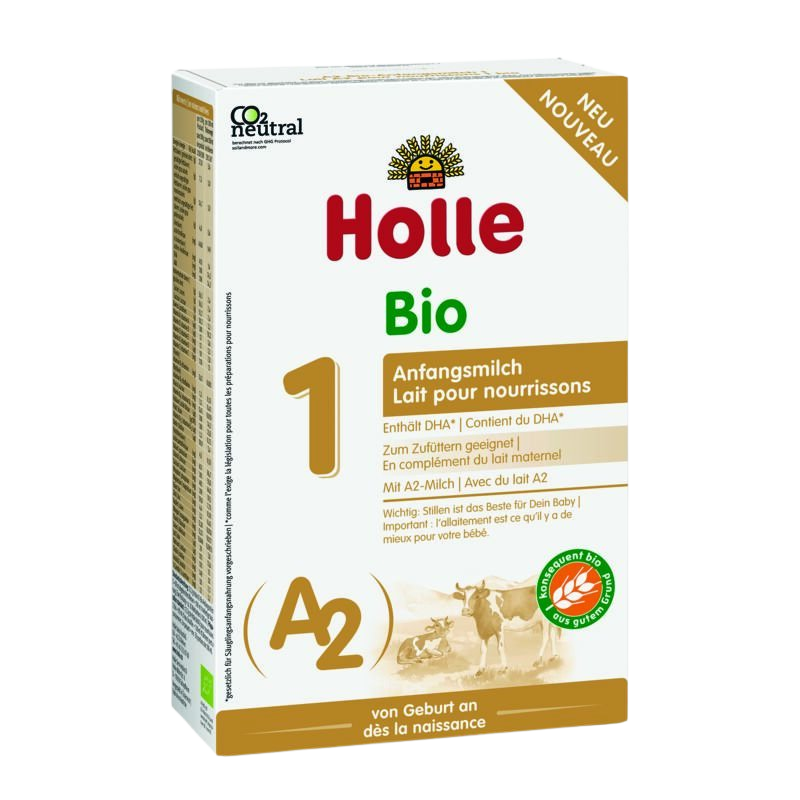 HOLLE Bio – A2 počáteční mléko 1 od první lahvičky 400 g