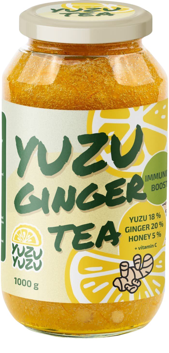 YUZU TEA Zdravý Yuzu Ginger Tea 1000 g